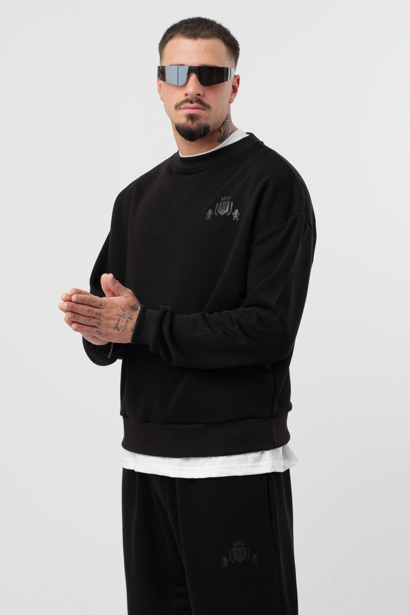 Tuta Girocollo Black