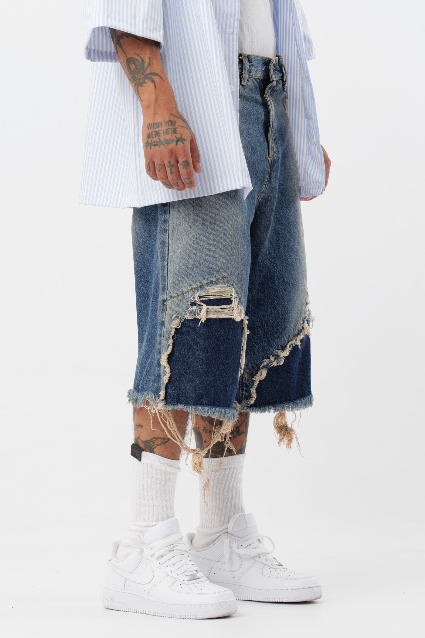 Triangle Baggy Blue