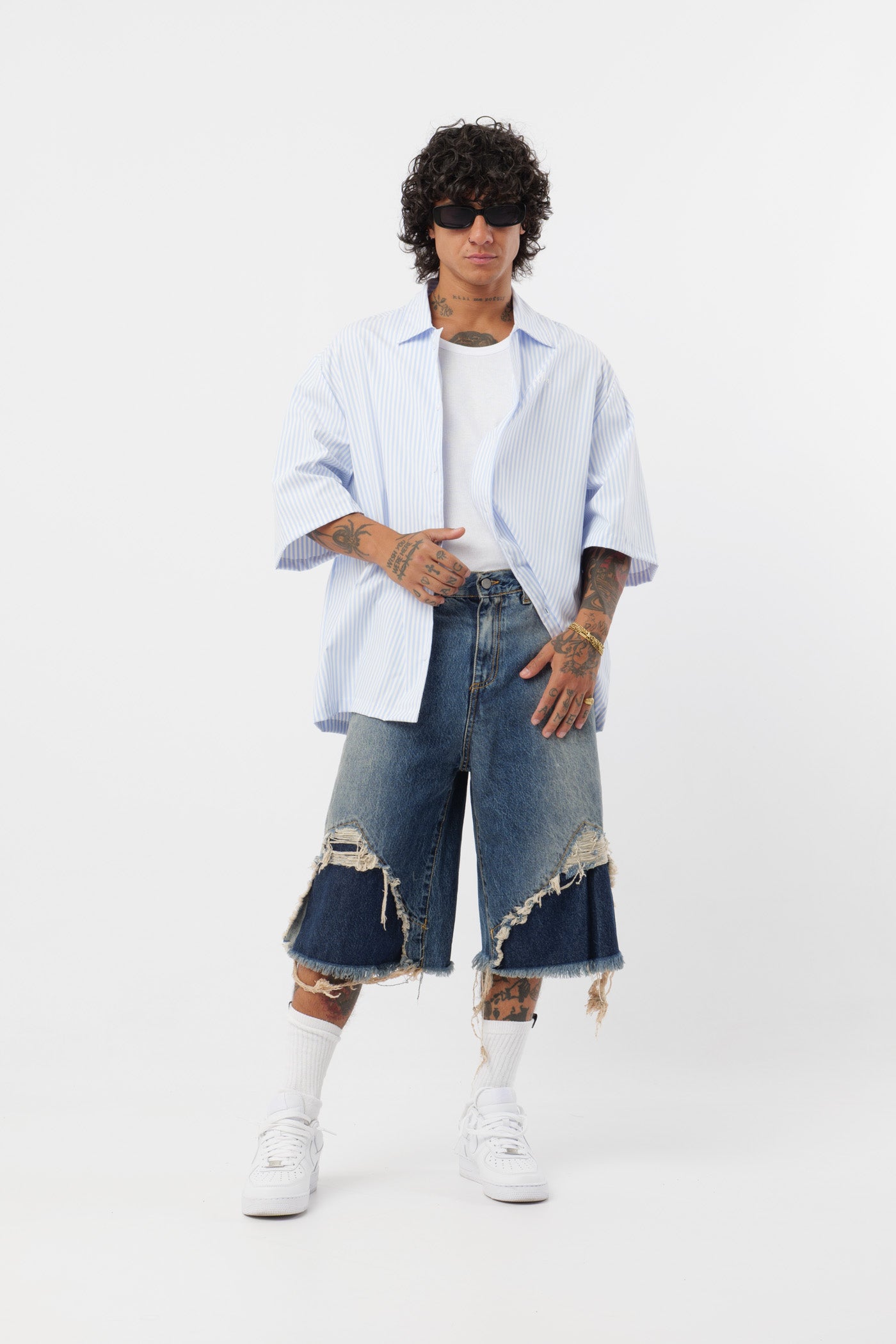 Triangle Baggy Blue