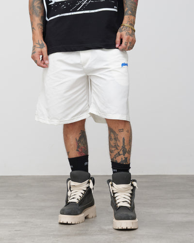 Shorts Tech Nero - Logo Blu
