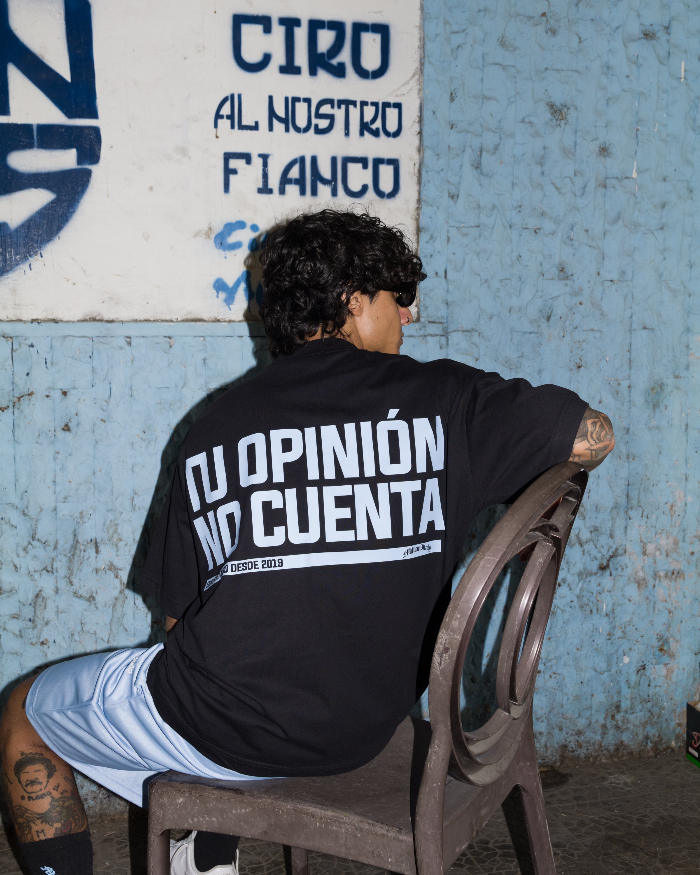 No Cuenta Black T-Shirt