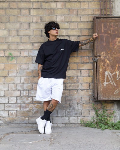 Sin Permiso White Shorts