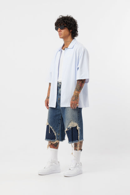 Striped Club Azure