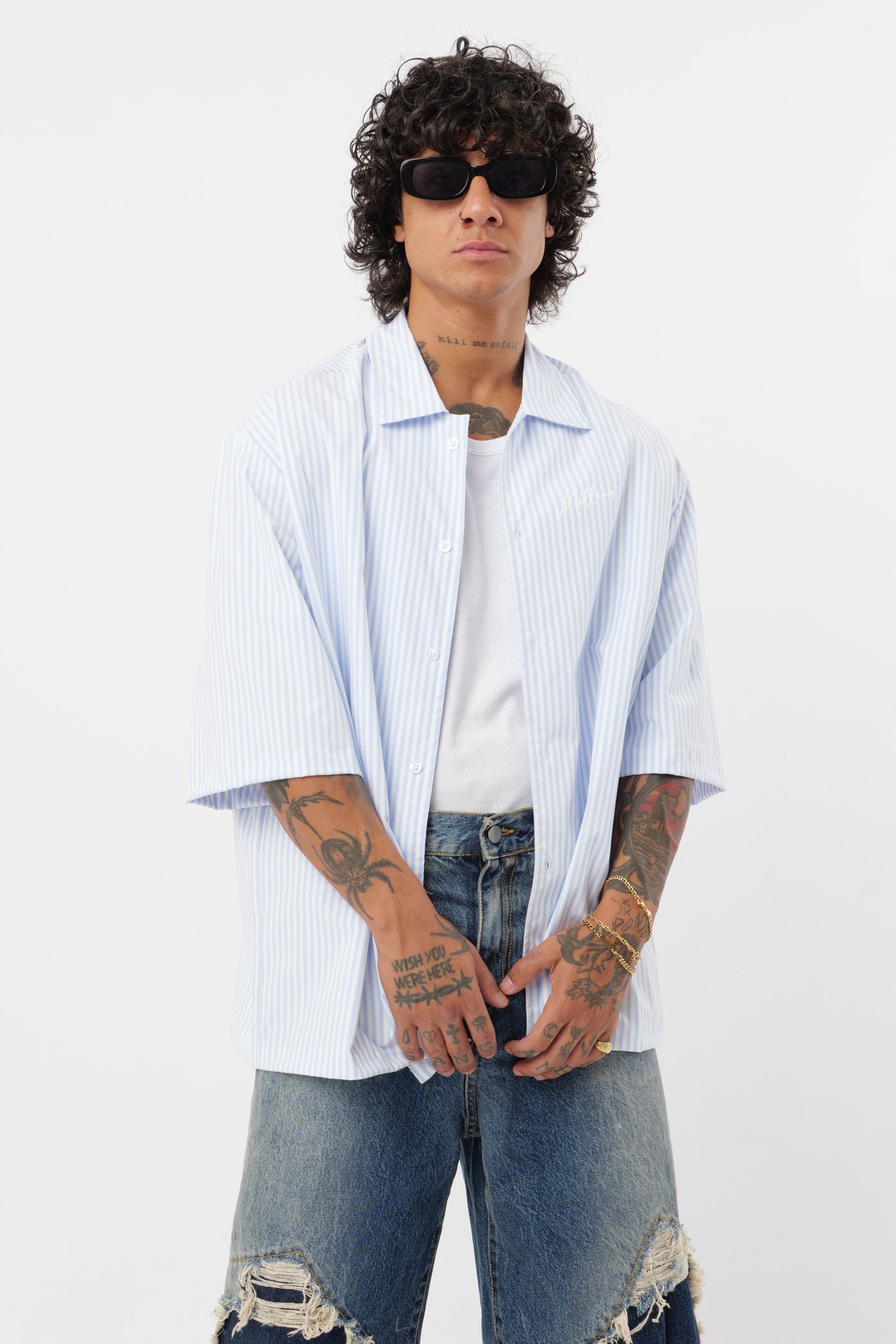 Striped Club Azure