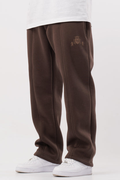 Pants Spaccato Total Brown