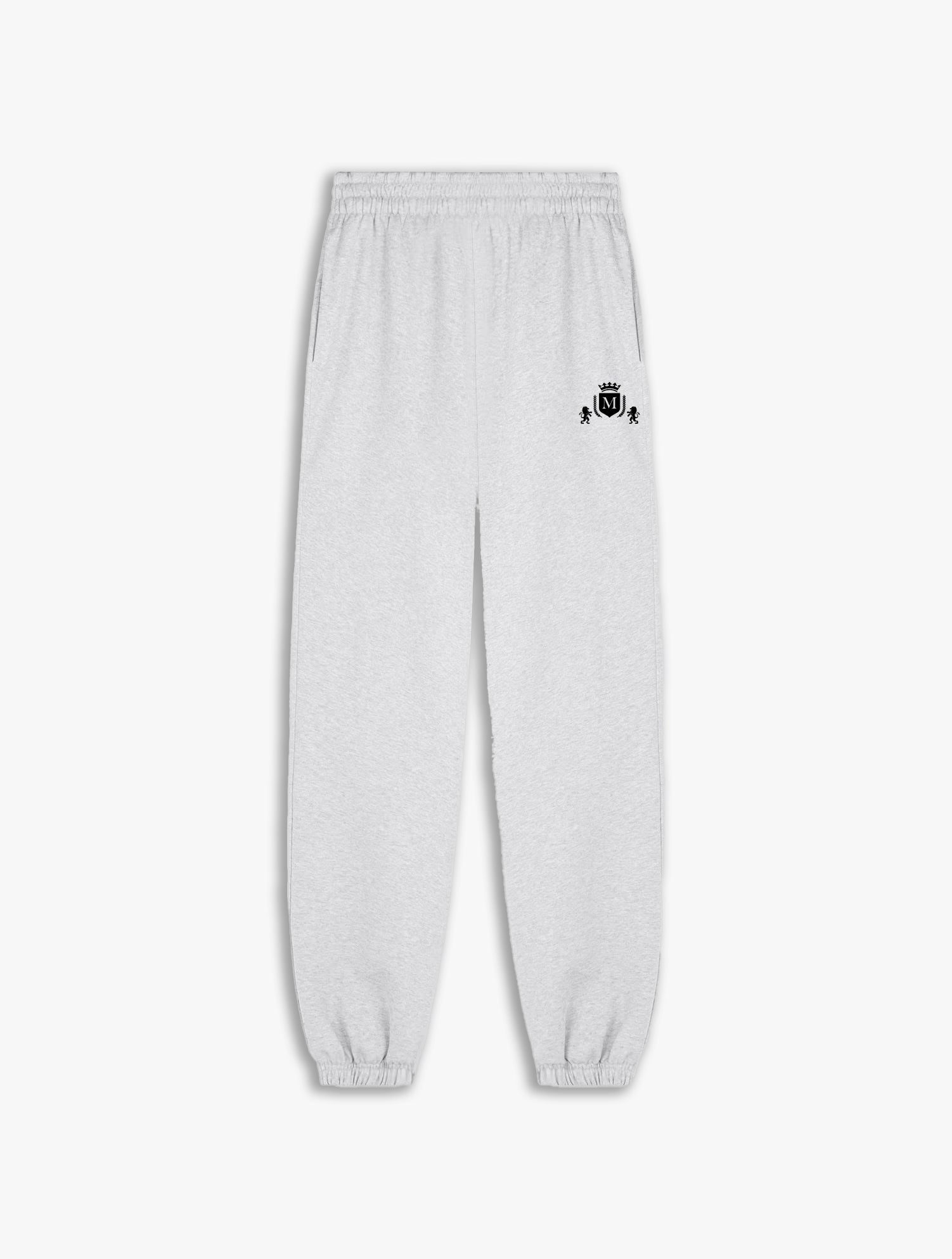 Pants Jogging Logo Grigio