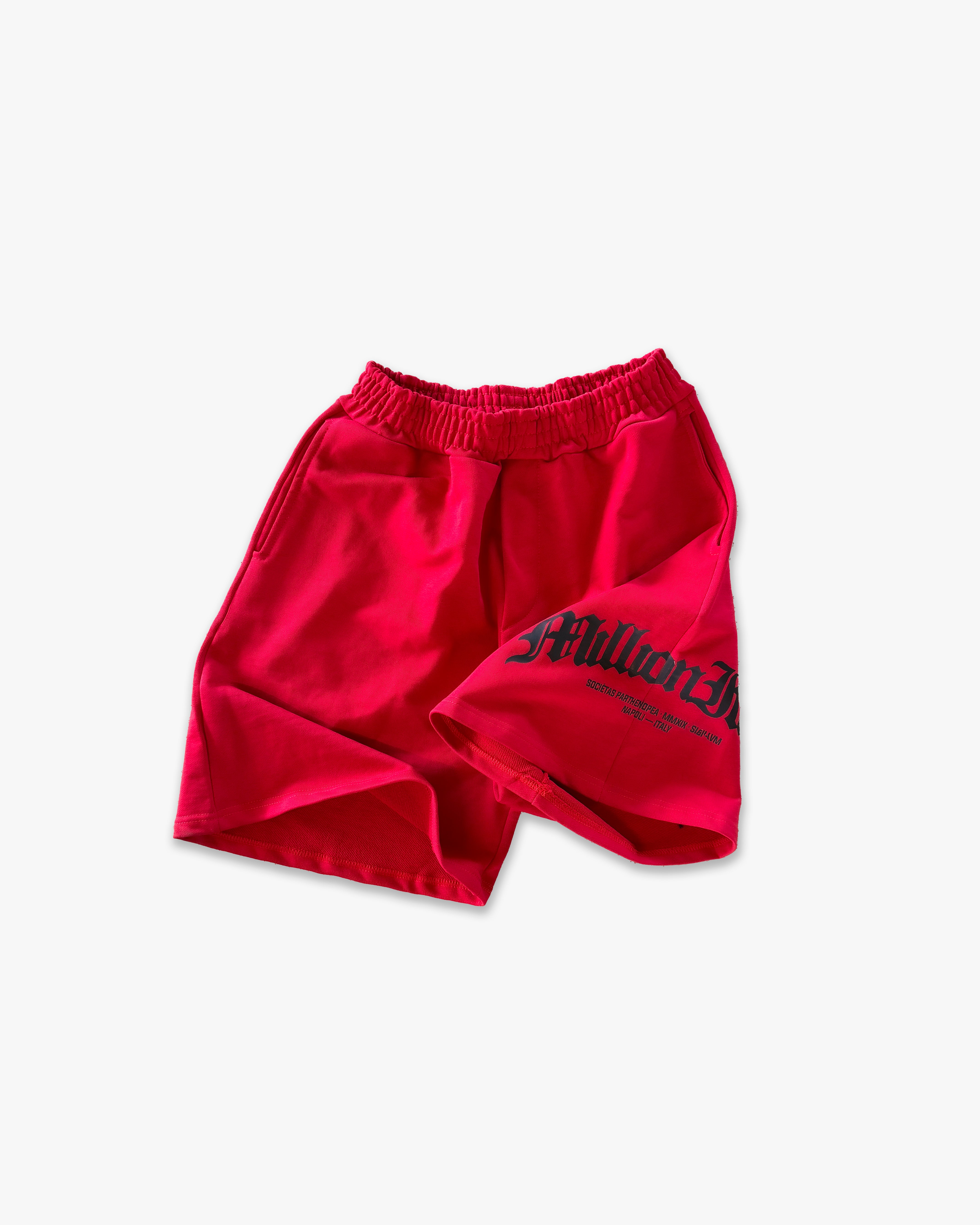 Red Arch Logo Shorts
