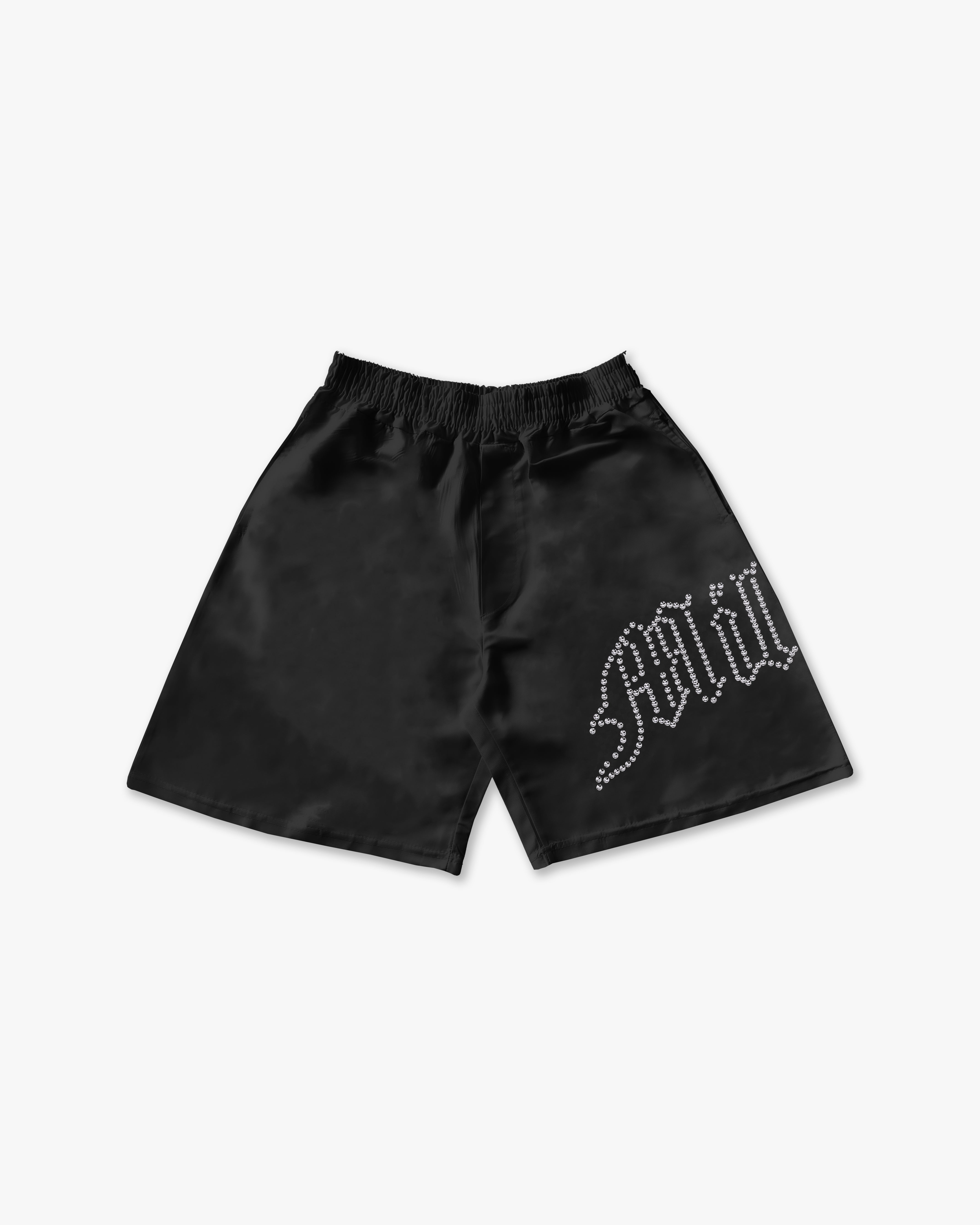 Shorts Tech Nero - Diamond Bianco